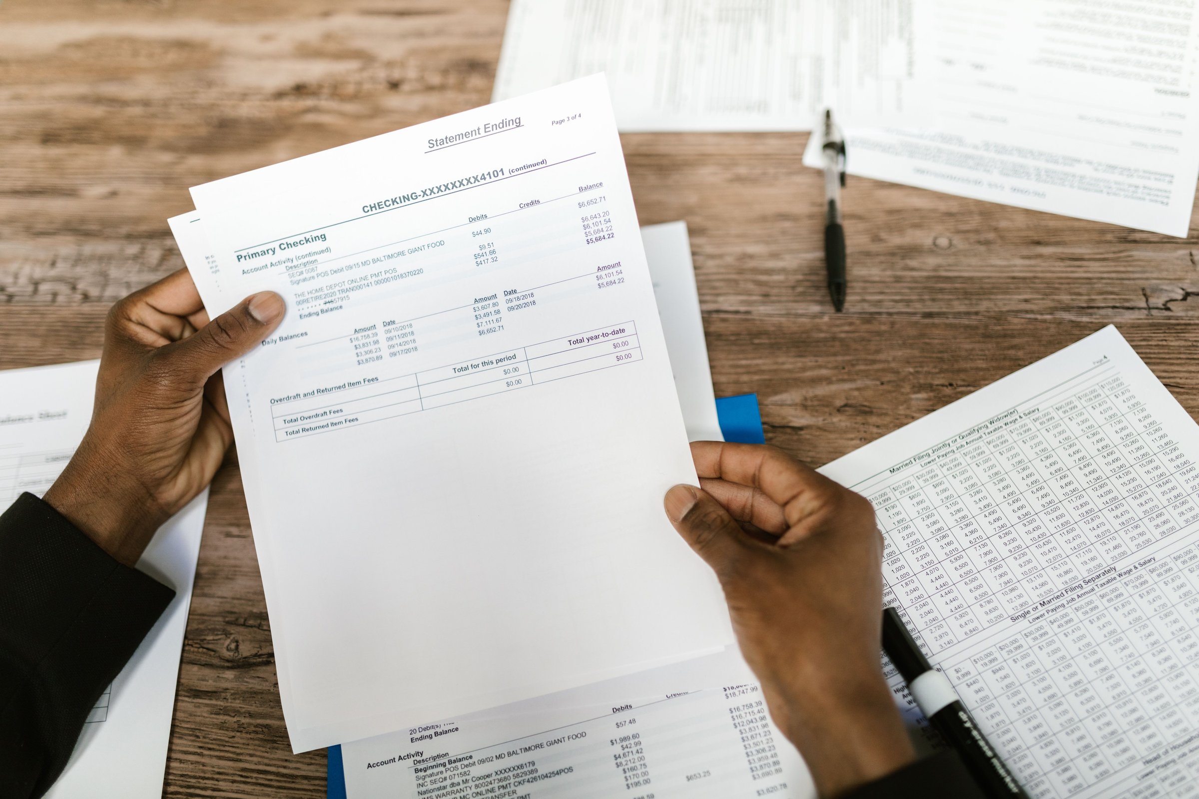 Clear financial statements under careful review